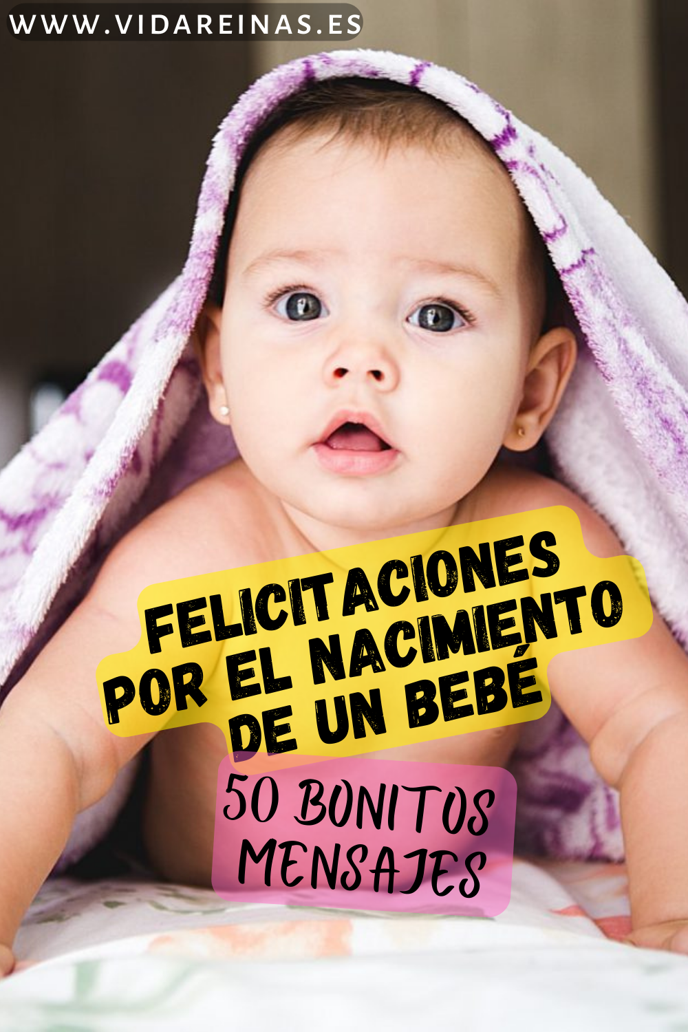 Felicitaciones Por El Nacimiento De Un Bebé 50 Bonitos Mensajes Vida Reinas 0339