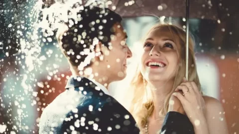 Boda lluviosa, boda feliz: ¿una expresión profética?