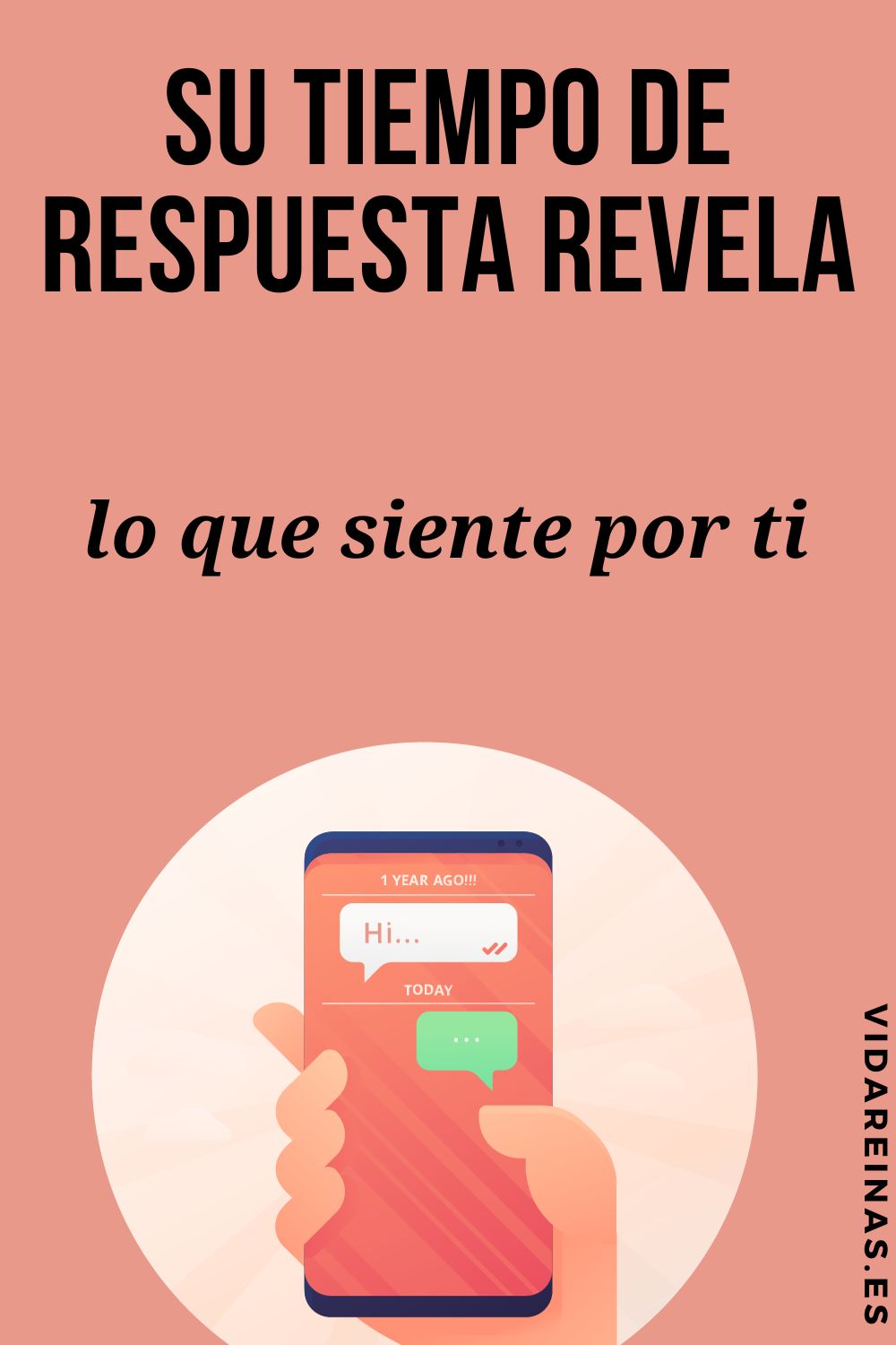 Su tiempo de respuesta revela lo que siente por ti - Vida Reinas