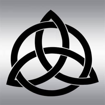 Die Triqueta wird manchmal von Heiden und keltischen Christen als Schutzsymbol verwendet.
